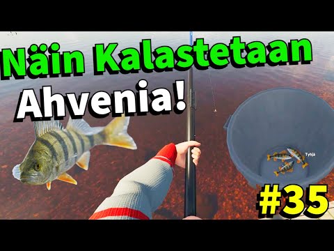 NÄIN KALASTETAAN AHVENIA! #35 | Finnish Cottage Simulator