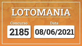 Capa de LOTOMANIA 2185