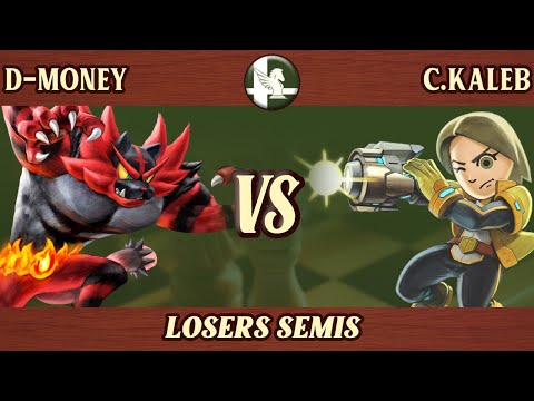 D-Money (Incineroar) vs C.Kaleb (Mii Gunner) - West Towne Brawl 49 Losers Semis