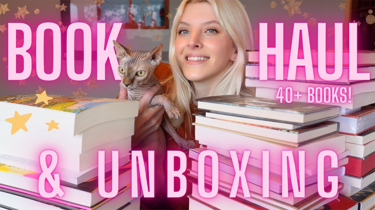 Q1 unboxing + book haul 📚💸 (40+ books!)