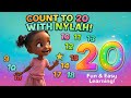 Count With Nylah Learn Numbers 9 To 20 In English Spanish Fun Counting For Toddlers