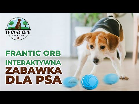 Doggy Village Frantic ORB Judantis, interaktyvus kamuolys su spalvingu apšvietimu šunims video