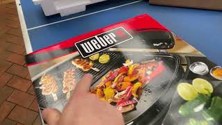 Unboxing The Weber traveler  BBQ