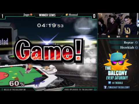 Melee @ the Balcony 84 - Winners Semis ft. Honsul (Fox) VS Jago (Ice Climbers)
