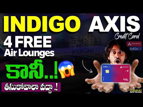 🔥 NEW LAUNCH: Indigo Axis Bank Credit Card Review Telugu | Axis Bank Credit cards | Credit Cards
