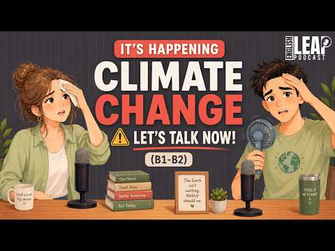 英語学習ポッドキャスト | 気候変動について英語で話す | B2-C1レベル会話 (English Podcast for Learning English | Talk About Climate Change in English | B2-C1 Conversation)