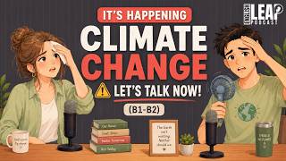 English Podcast for Learning English | Talk About Climate Change in English | B2-C1 Conversation