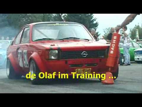Auto Slalom, DM-Nord 2010, RGO, Meinerzhagen, Olaf Jäntsch, Opel Kadett C 16V, inkl. *onboard*