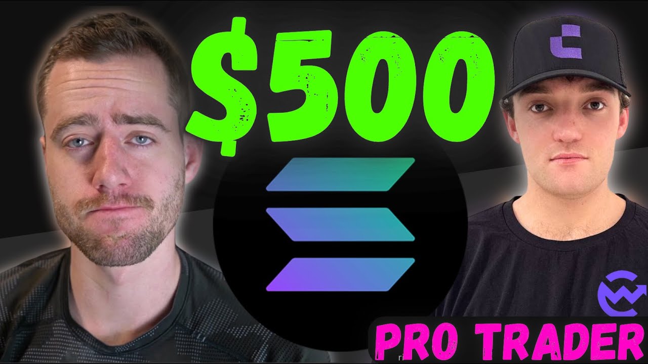 PROFESSIONAL CRYPTO TRADER EXPLAINS WHY SOLANA IS GOING TO $500!