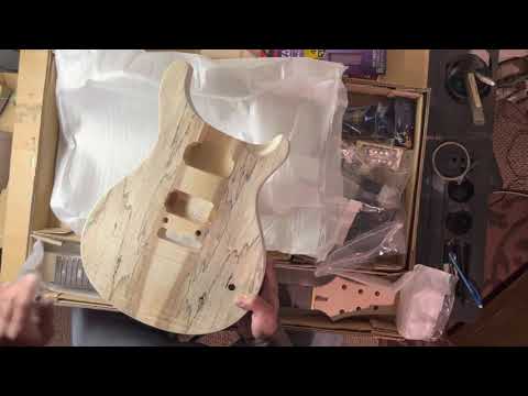 Building a PRS style DIY Guitar Kit Part 1. Overview