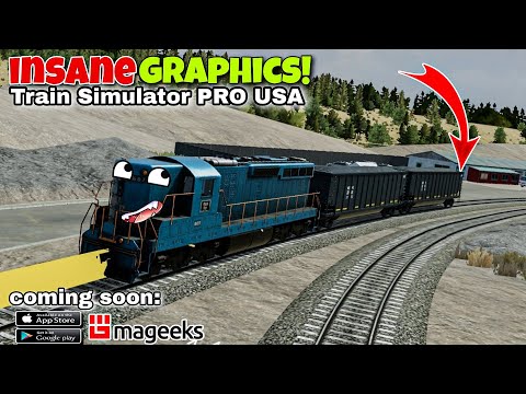 Train Simulator PRO USA by Mageeks | Beta Testing Footage - YouTube