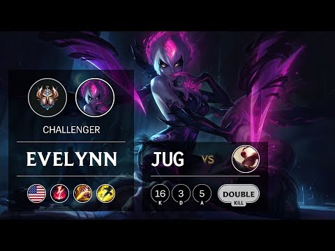 Evelynn Jungle vs Lee Sin - NA Challenger Patch 9.24