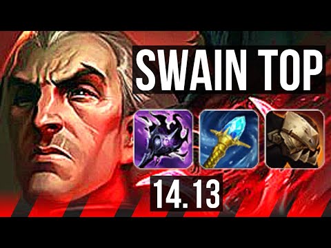 SWAIN vs JAYCE (TOP) | Rank 6 Swain, 5/2/8 | BR Challenger | 14.13
