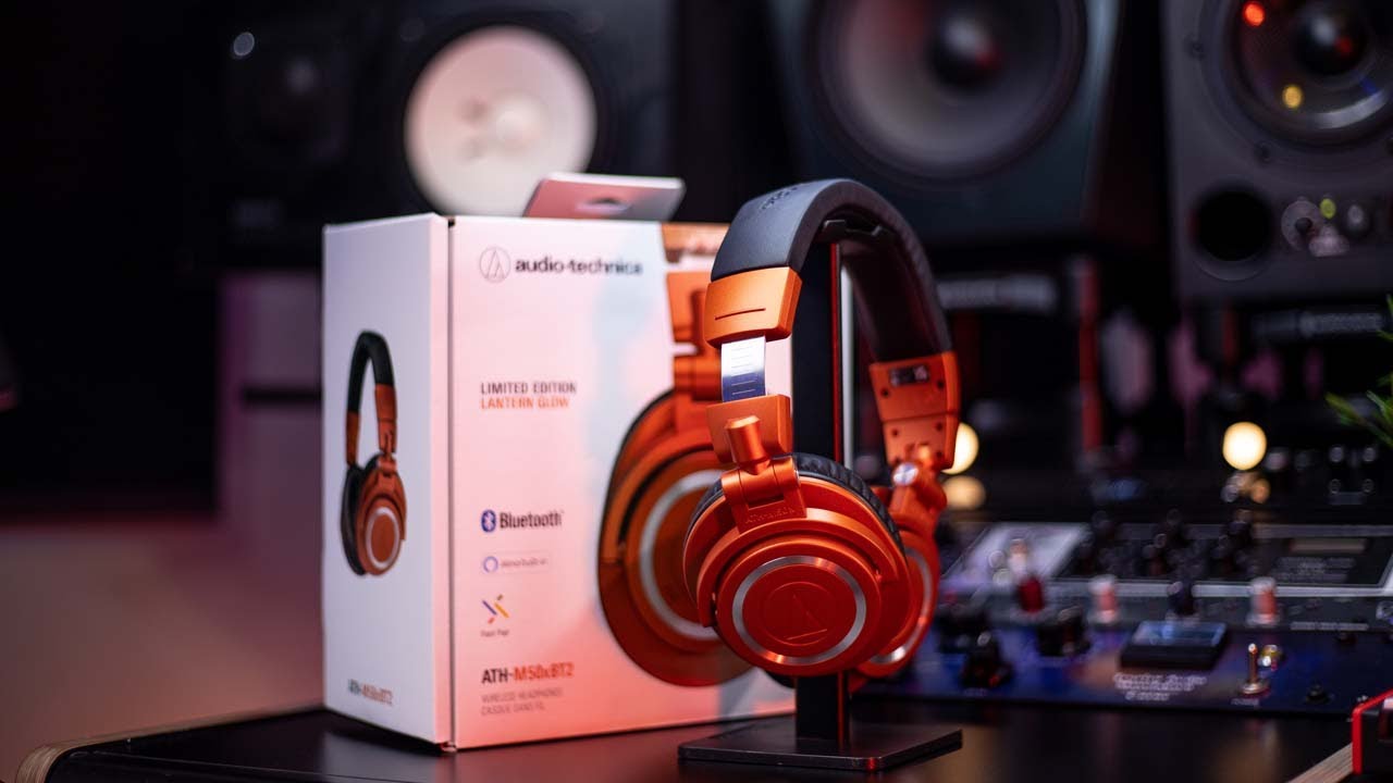 video Tai nghe không dây Audio Technica ATH-M50x BT2 chính hãng 0