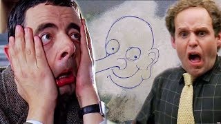 Art DISASTER  Bean Movie  Funny Clips  Mr Bean Off