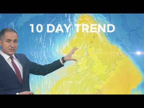 10 DAY TREND  11/01/2026 - WEATHER FOR THE WEEK AHEAD - BBC Weather