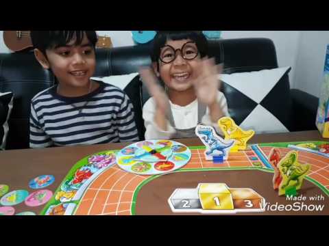 น้องแผ่นดินรีวิวเกมส์ Dinosaur Race, Orchard Toys
