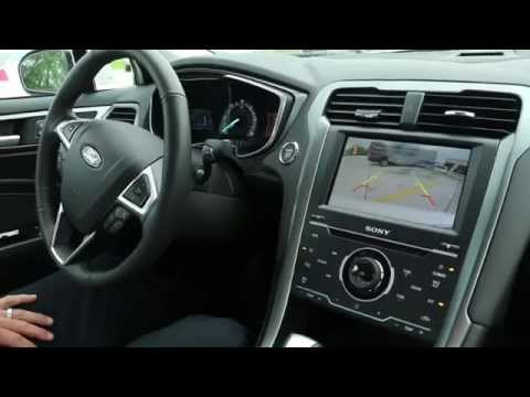 New 2014 Ford Fusion Hybrid Titanium Test Drive | Stivers Ford Lincoln in Des Moines Iowa
