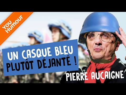 Pierre Aucaigne, un casque bleu plutôt déjanté !