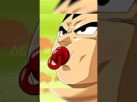 Vegeta Sucks On A Pacifier😂
