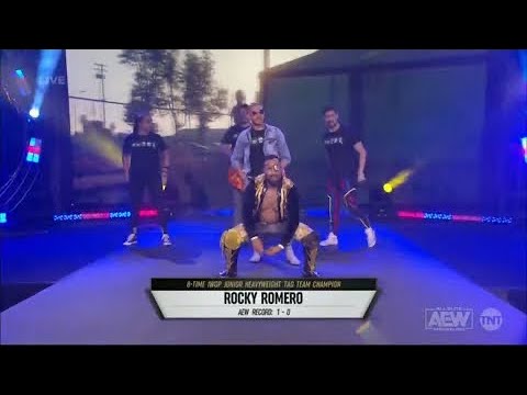 Rocky Romero Entrance AEW Dynamite: November 10, 2021