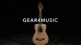 Video thumbnail for Deluxe Junior 1/2 Classical Guitar, Natural | Gear4music demo by Gear4music Guitars