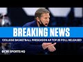 BREAKING: College Basketball AP Top 25 PRESEASON Poll Released | CBS Sports HQ