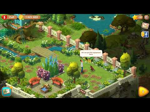 Gardenscapes ► Day 3 ► New Area