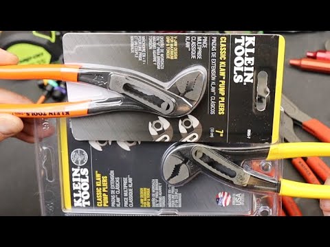 USA vs China? Klein Classic Klaw (Alligator) Pump Pliers: Similar but different. So what's the plan?