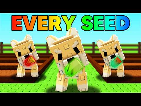 Only Using Seeds My Shiba Inu Digs Up For 10 Hours