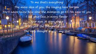 Nat King Cole  The Very Thought of You  lyrics