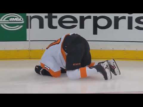 Dryden Hunt Put Dirty Hit On Justin Braun's Head