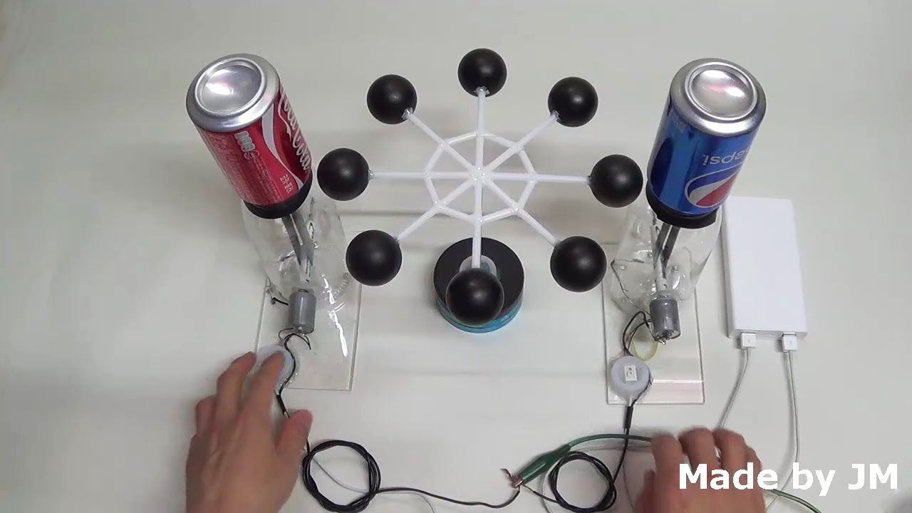 Positive and Negative Van de Graaff Generator Experiments
