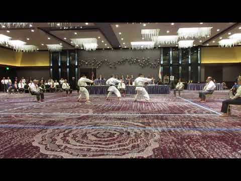 2017 ISKF US NAT. TEAM KATA 壮鎮 SOUCHIN  18-44 MEN