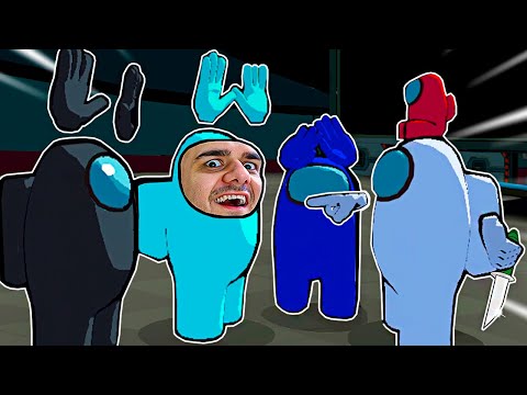 AMONG US VR HAS RELEASED AND THERE ARE ONLY CHEATERS PLAYING IT 😡 (but it's TOO FUNNY)