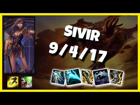 Sivir Bot Lane 11.5 Challenger Gameplay Replay S11 (9/4/17) - BR