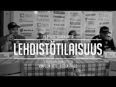 20.8.2016 Veto - KiPa90 lehdistötilaisuus