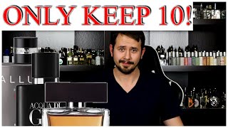 KEEP ONLY 10 FRAGRANCES FOR LIFE - Designer / Toss Out The Rest of My Collection | TAG VIDEO