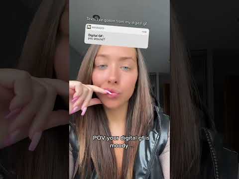 Texts from a Moody Digital Girlfriend#digitalgirlfriend #moodytexts #digitaldating