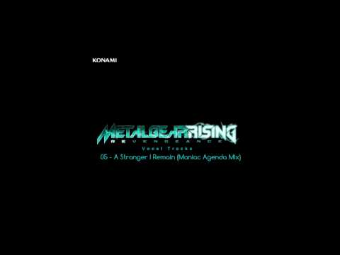 Metal Gear Rising: Revengeance Soundtrack - 05. A Stranger I Remain (Maniac Agenda Mix)