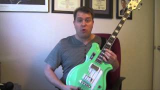 Video thumbnail for Eastwood Airline MAP bass review by Eric Garland on Bass