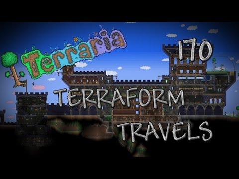 Terraform Travels - Terraria Single Player Let's Play EP 170: Going Against Wyverns