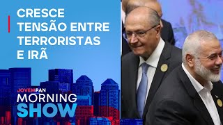 Alckmin é visto perto do líder do Hamas horas antes de morte