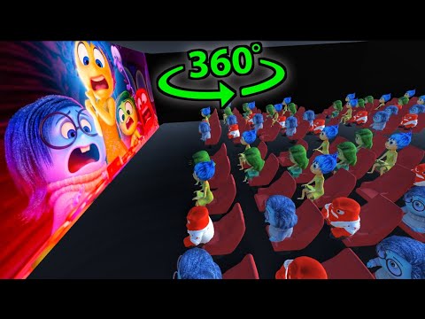 360° Inside Out Emotions - VR CINEMA HALL Experience | VR 4K Experience