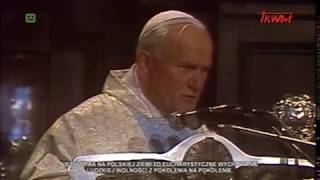Papież Polak do rodaków - 1987 Jasna Góra