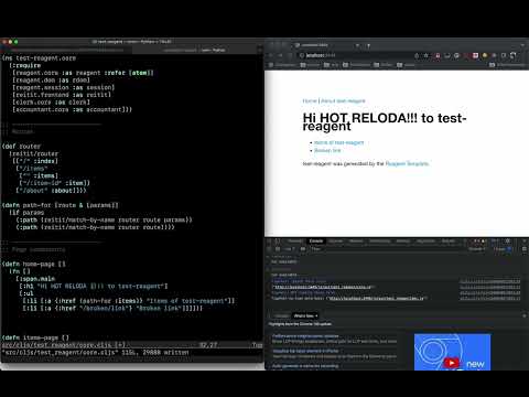 HotReload - Clojurescript & Figwheel