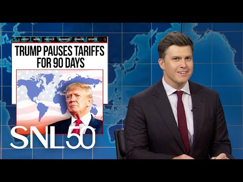 Weekend Update: Trump Pauses Tariffs, Robert F. Kennedy Jr. Wants Fluoride Out of Water -SNL