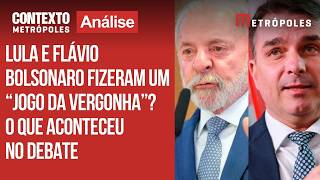 Debate com cara de empate vira “jogo da vergonha” sem Lula e Flávio