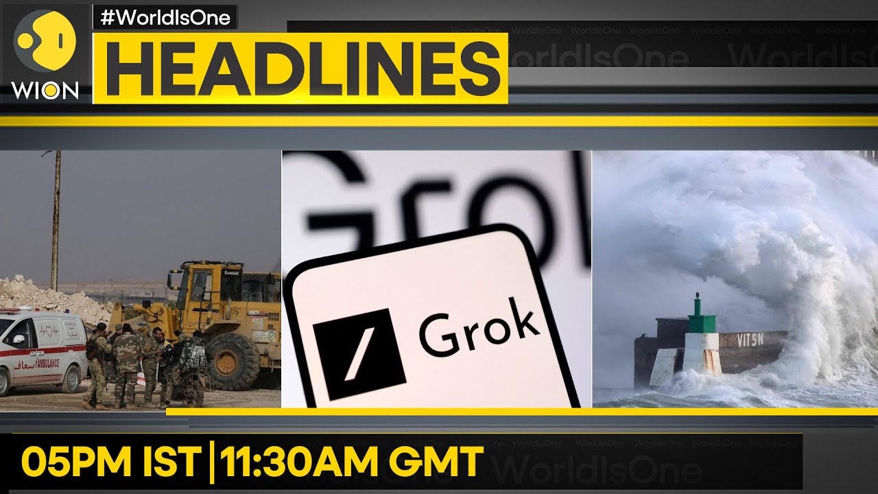 Iran Authorities Arrest 100 'Rioters' | Indonesia Blocks Grok |WION HEADLINES