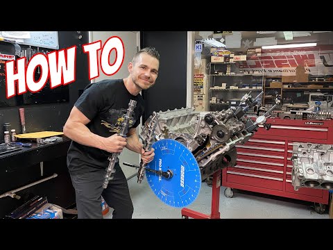 How to Degree Cams 5.4L and 5.8L GT500 - Built 5.8L GT500 Build MHS Stage 3 Cams